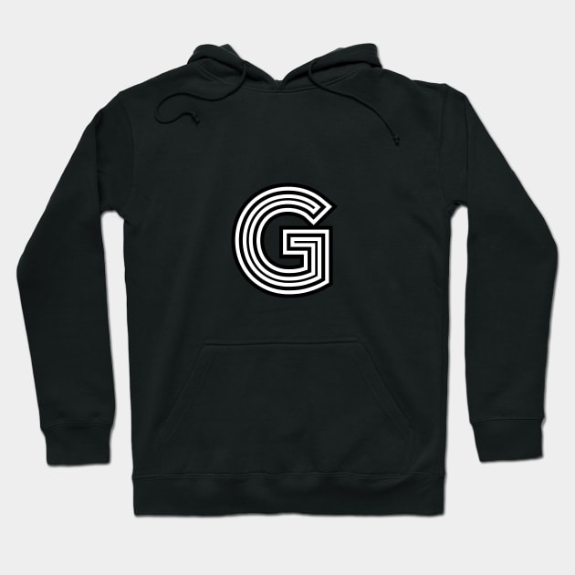 Letter G Hoodie by RaymondWareNYC